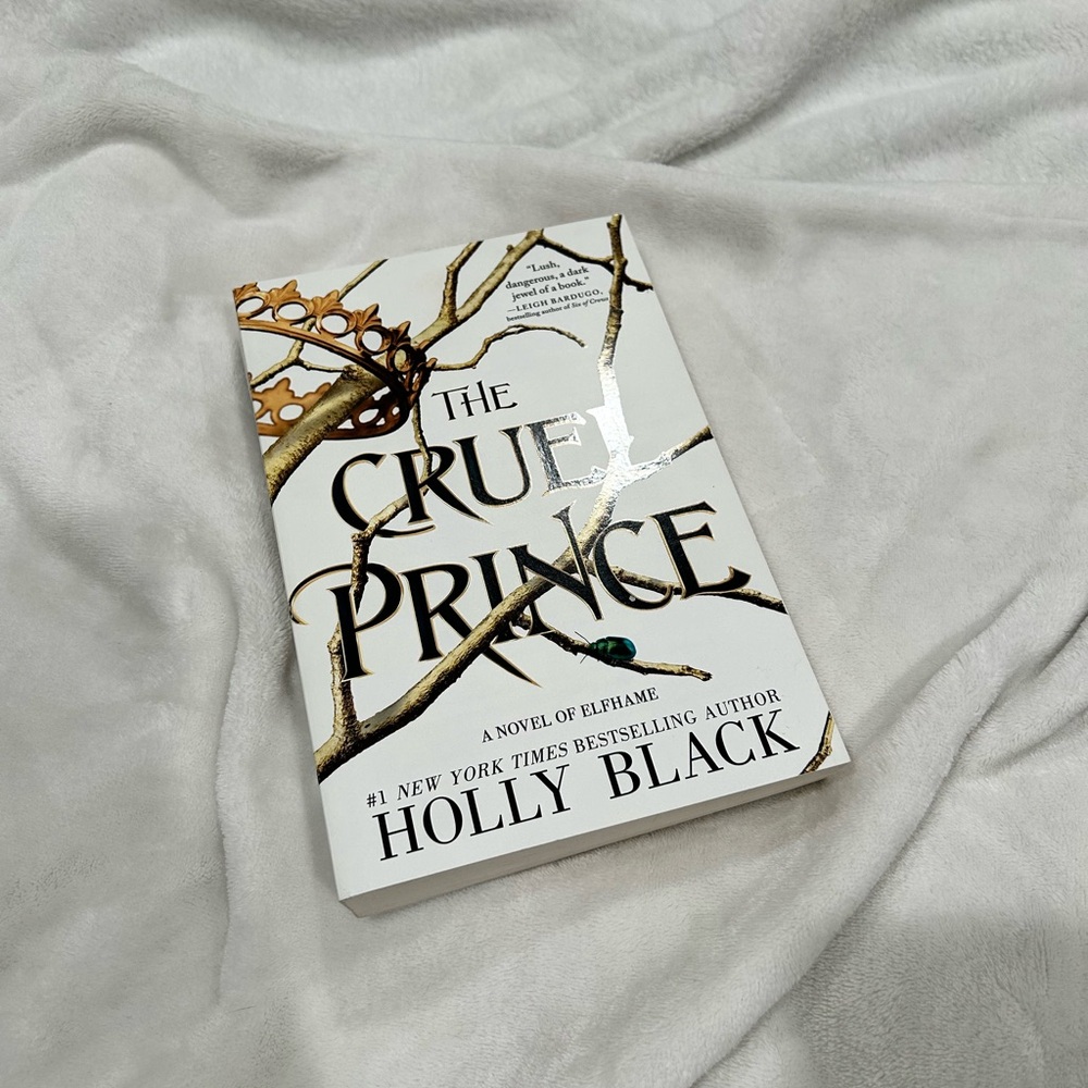 The Cruel Prince by Holly Black - White and Gold Coffee Table Book